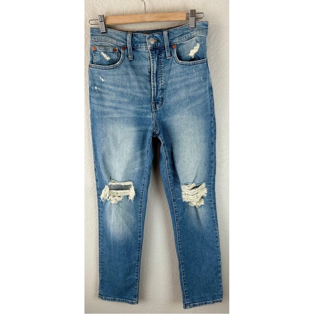 Madewell The Perfect Vintage Jean Ripped Edition NC328, size 27 - Picture 3 of 9